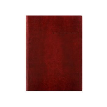 Еженедельник Letts Lecassa A6+ кожзам кремовые страницы мягкая обложка коричневый (412 161080)