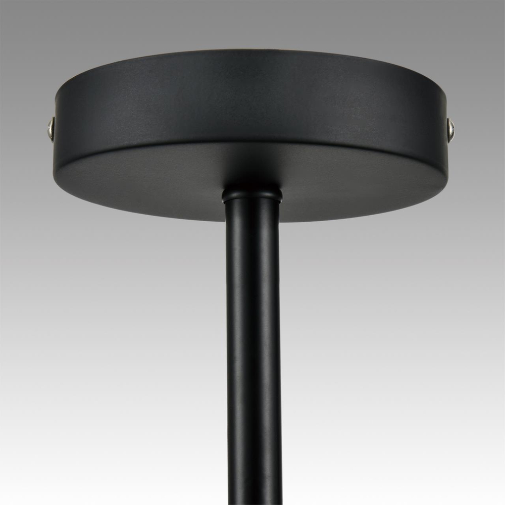 8059/4C COMFI LN24 000 черный, медь/дымчатый металл/стекло Люстра потолочная E27 4*60W 220V EMINA