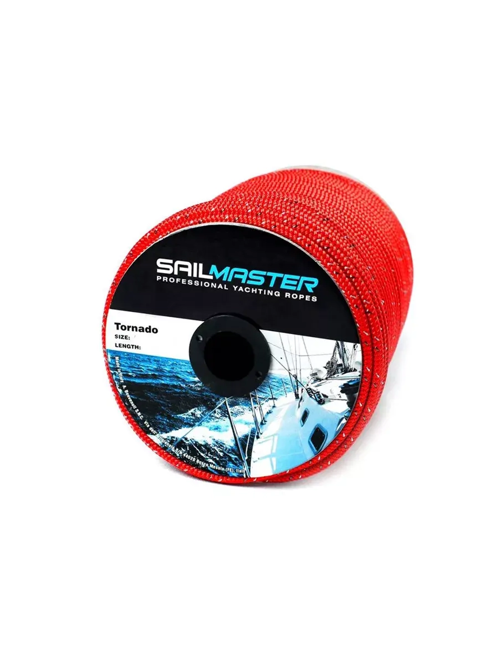 Шнур для яхт (трос)Tornado 6,0 мм, 1530 кг,100 м,еврокатушка