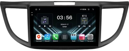 Магнитола для Honda CR-V 4 2012-2016 (большая рамка) - FarCar DX9-7073-9B монитор 9.5" IPS на Android 13, 4+64Гб, CarPlay