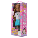 Кукла классич. KING TIME "Девчонка с косичками" (45 см, аксесс.)