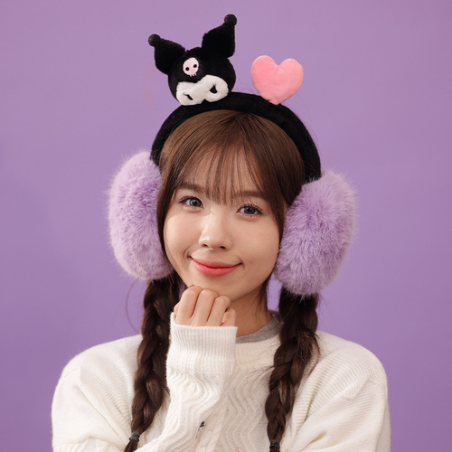 Меховые теплые наушники "Cartoon"