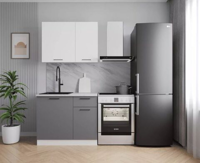 Кухонный гарнитур Элеганция 1000 столешница 26 мм