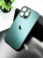 Накладка iPhone 14 PRO | AG Glass Case Cangling Green