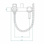 Душевая система RGW Shower Panels SP-6143-01 50140801-01 хром