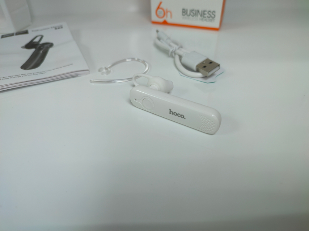 Bluetooth гарнитура Hoco E63 white