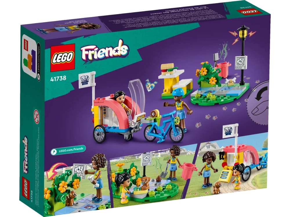 Конструктор LEGO Friends 41738 Спасательный велосипед для собак