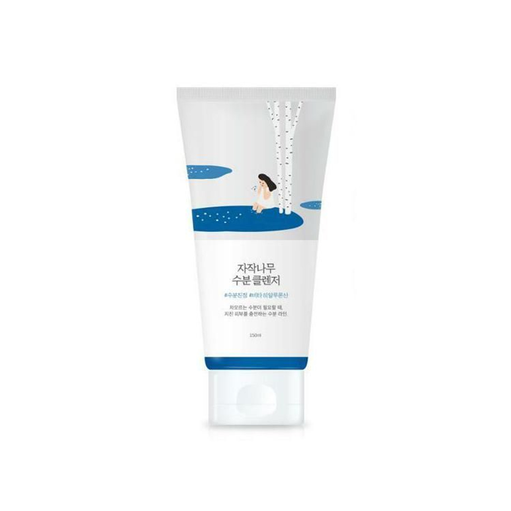 Round Lab Birch Juice Wash Off Pack увлажняющая маска для лица с березовым соком для сухой и обезвоженной кожи
