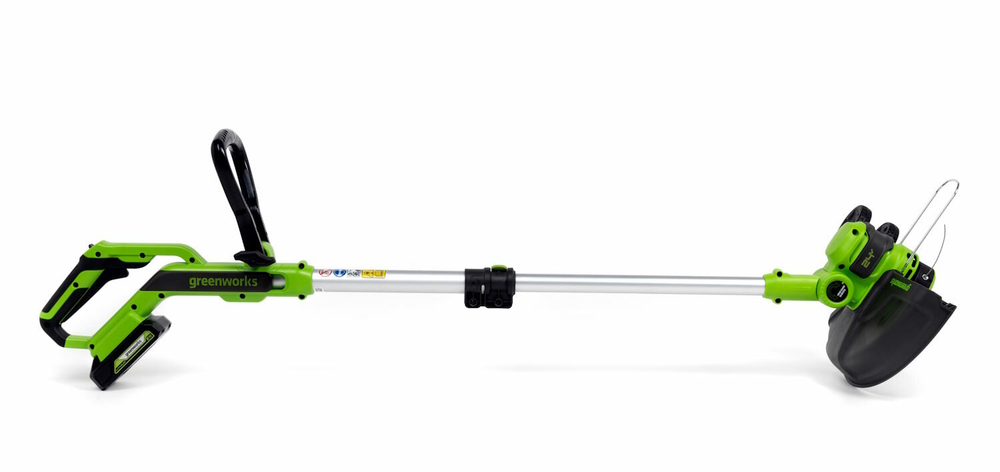Триммер Greenworks G24LT30 24V 2110407UA (30,5 см) аккумуляторный с 2 Ач аккумулятором и зарядным устройством