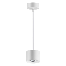 358655 OVER NT21 392 белый Светильник накладной светодиодный, провод 2м IP20 LED 4000К 12W 220V PATERA