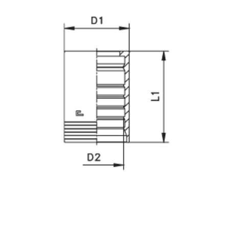 Муфта DN 50 R13 Interlock
