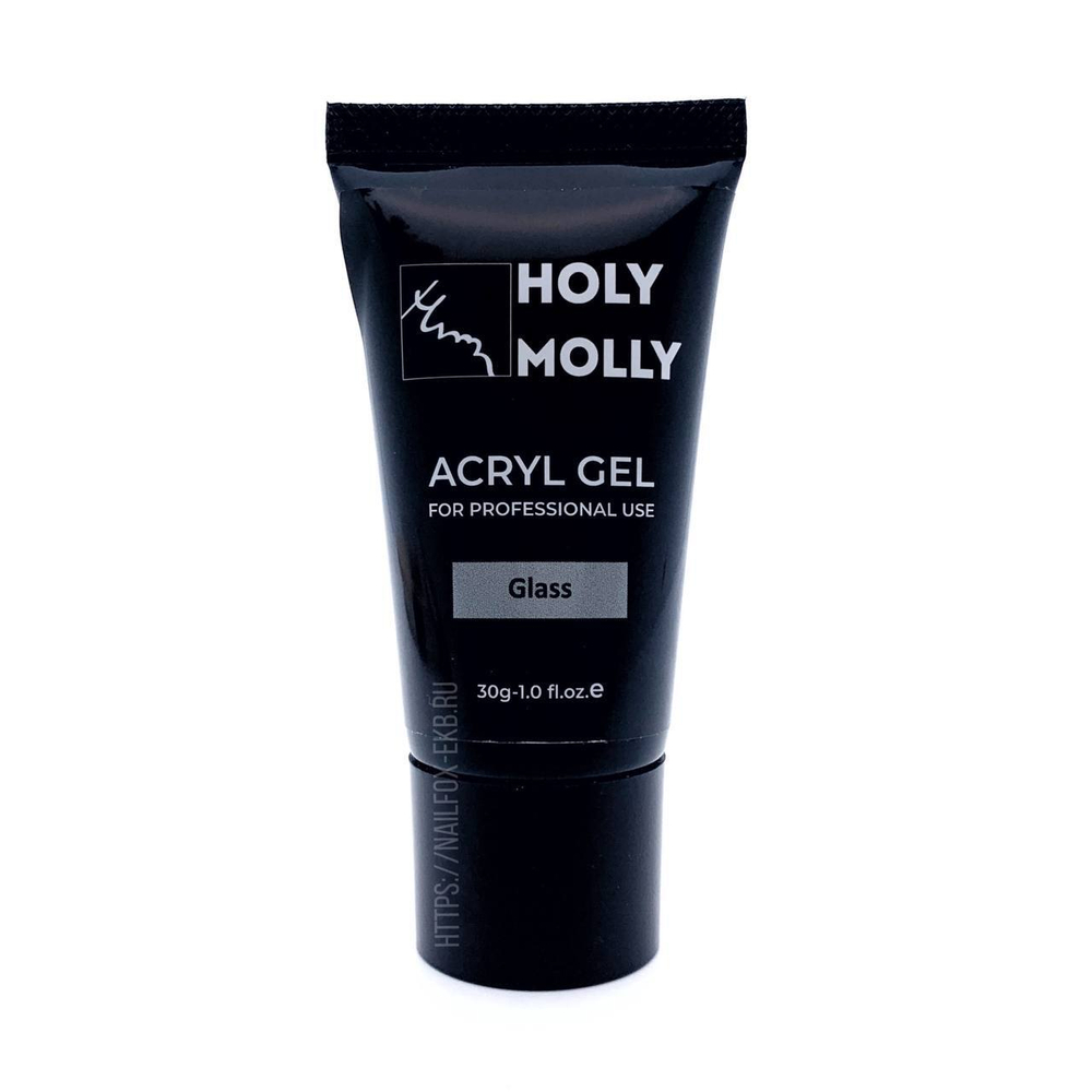 Holy Molly Акригель GLASS (Кристально прозрачный), 30г