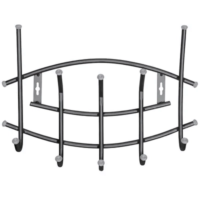 Вешалка настенная 5 крючков, 440, Черный, ВНП3/Ч