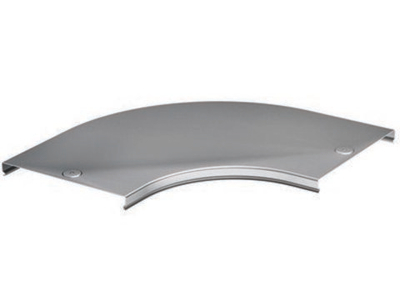 Крышка на угол CPO 90 горизонтальный 90° осн.300, цинк-ламельная в комплекте с метизами и пластинами PTCE