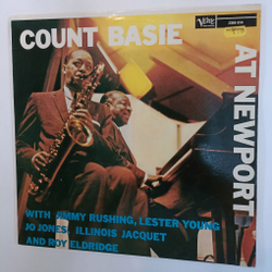 Винтажная виниловая пластинка LP Count Basie At Newport with Jimmy Rushing, Lester Young, Jo Jones, Illinois Jacquet and Roy Eldridge (France)