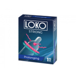 Стимулирующая насадка LOKO STRONG (Цвет: прозрачный)