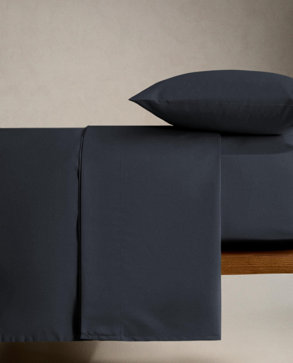Простыня Zara Home сатин, хлопок 100%, однотонный, 1100/089 · арт. 1100/089-2
