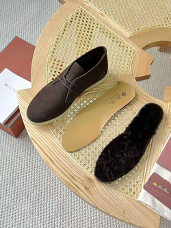 Высокие лоферы Loro Piana