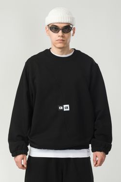 Толстовка крюнек Two Phase Crew Черный/Черный