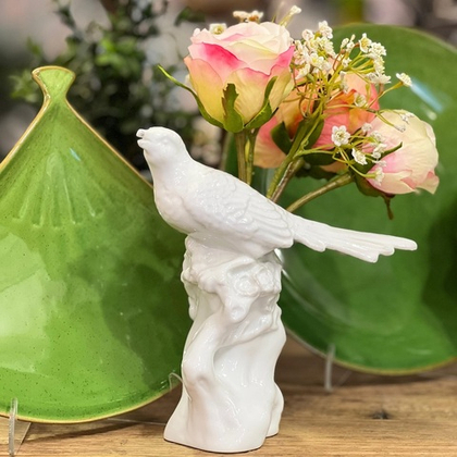 Ваза с птичкой ASC.090/W