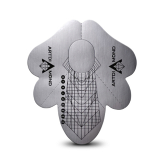 Art Diamond Формы д/наращивание серебро 100шт