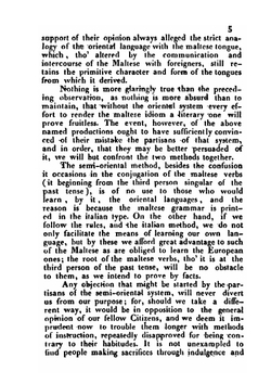 Maltese grammar for the use of the English | Francis Vella
