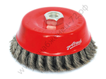 Щётка №162 2110014450 d-100 M14 чашеобразная, витая, нерж.