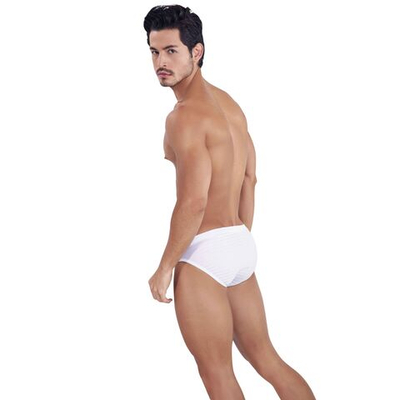 Белые мужские трусы-брифы Sainted Brief (Размер: S) (Цвет: белый)