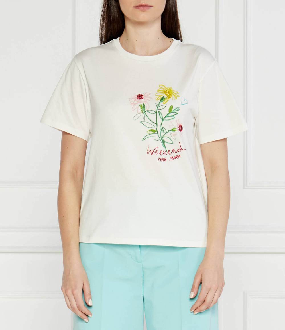 Футболка BASSANO Weekend MaxMara - белый(159710626)