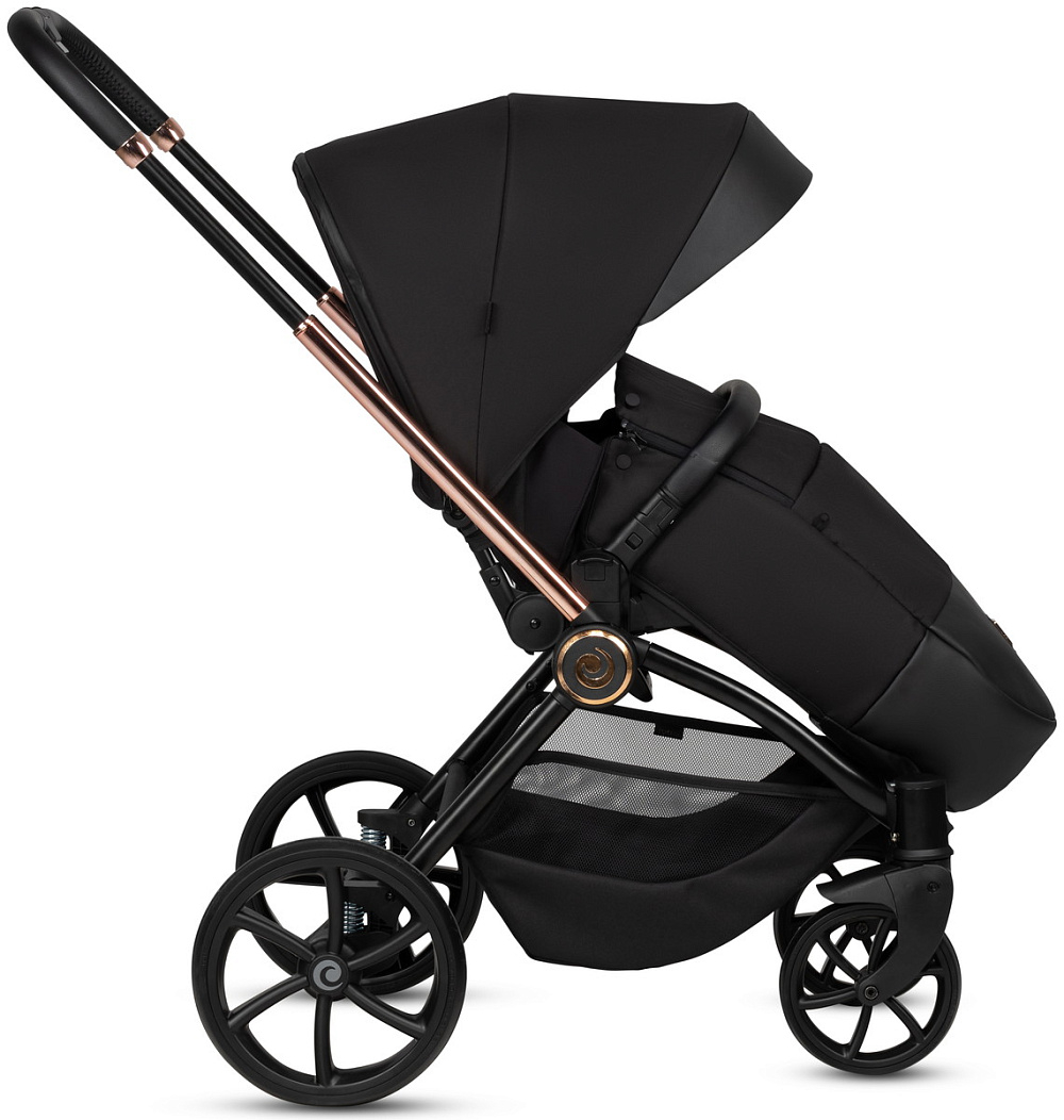 Детская коляска Tutis Gio Plus 3 в 1 с автокреслом Beno Black 1552135 Nero