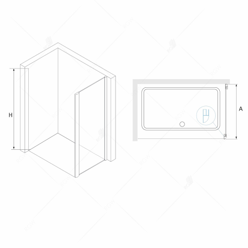 Боковая панель RGW Z-01 (Прозрачное, 700)