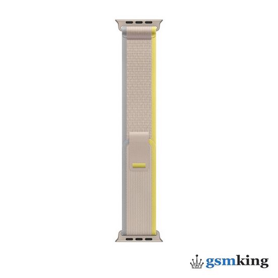 Apple Watch Trail Loop 49mm Yellow/Beige - (M/L 145–220mm)