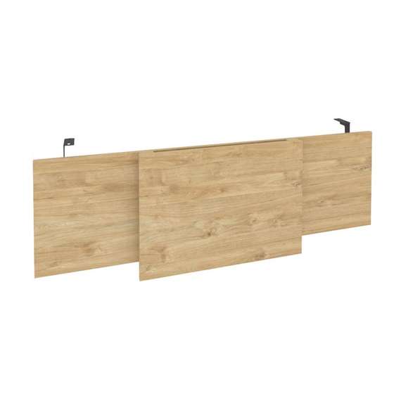 Onix Direct Царга стола руководителя O.M-CSR-4 Тиквуд Светлый/Металл Антрацит 1340*450*54