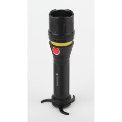 Светодиодный фонарь АРМИЯ РОССИИ MB-902 Буря ручной на батарейках с диммером регулируемый фокус встроенный светильник