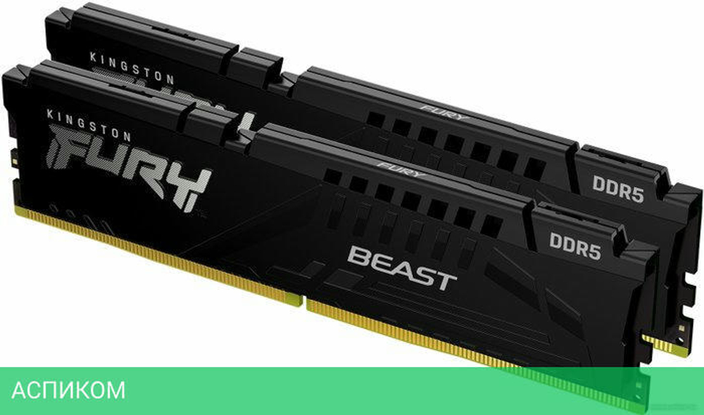 Оперативная память Kingston Fury Beast 2x16GB DDR5 (KF560C30BBK2-32)