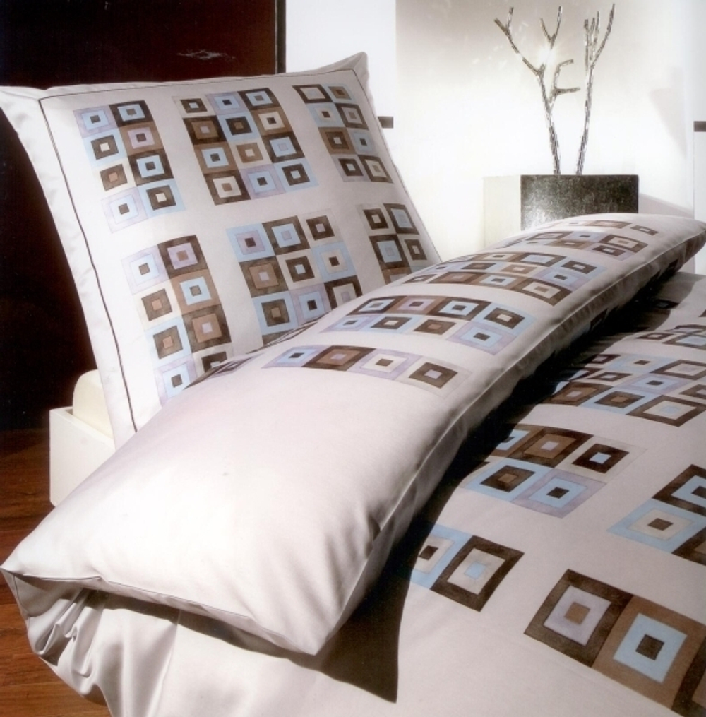 Наволочка 70x70 Elegante Mosaico серебро