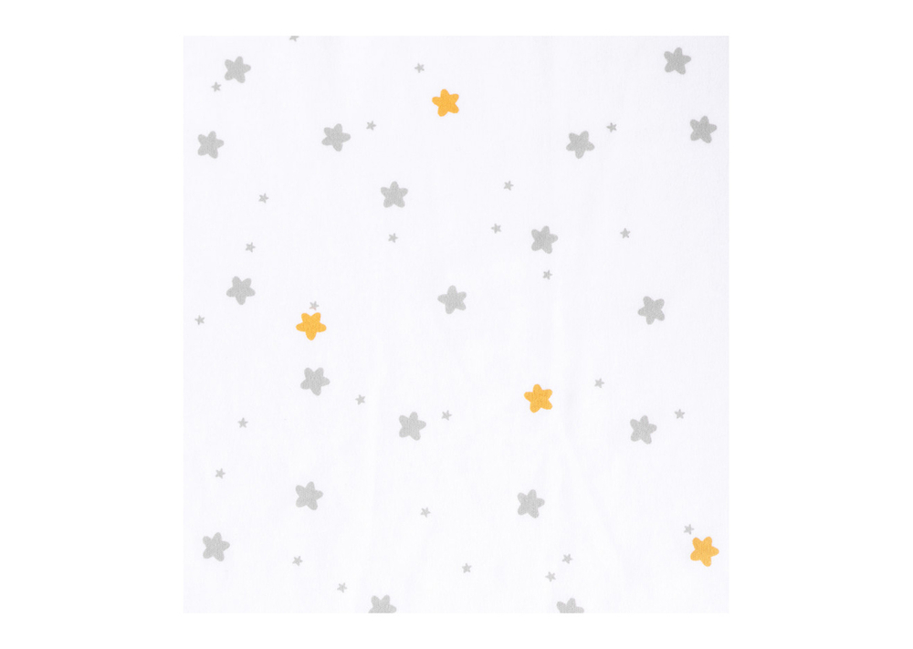 Простынь для кроватки Classic (звёзды микс, трикотаж)