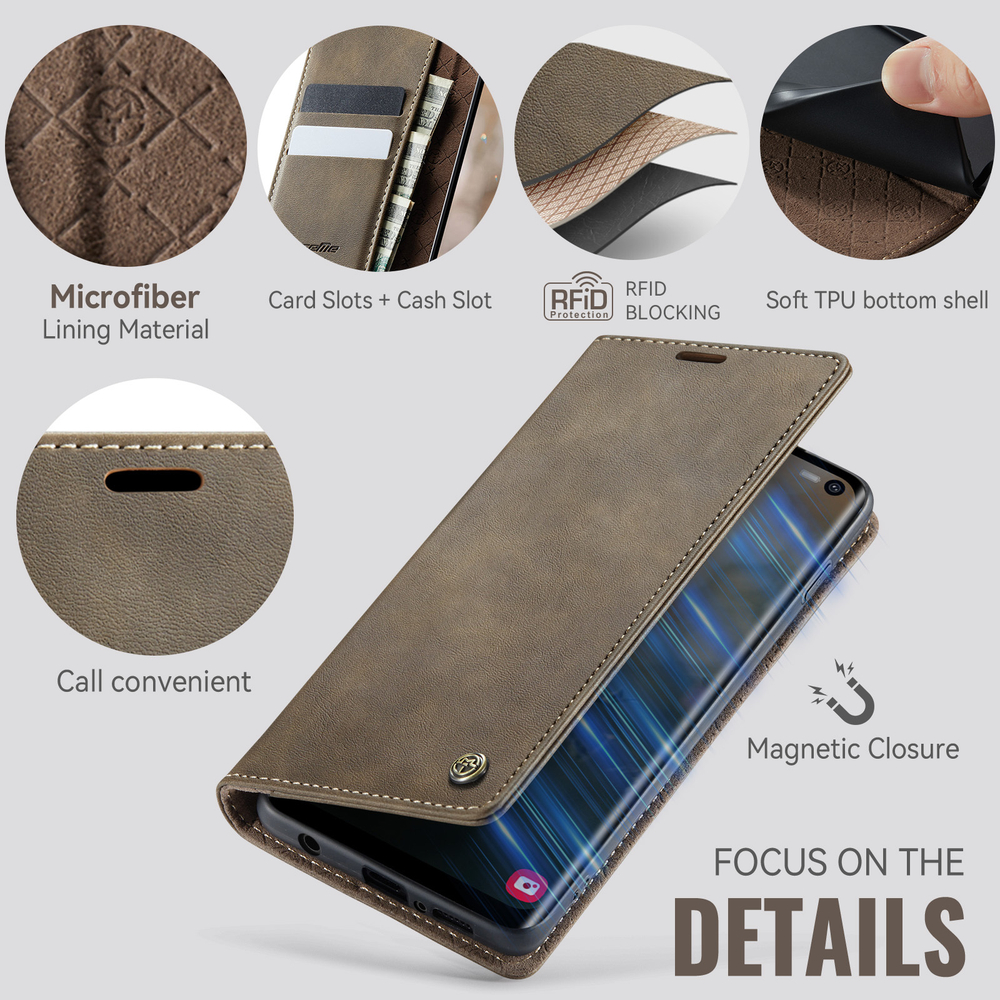 Чехол-книжка CaseMe RFiD Samsung Galaxy S10