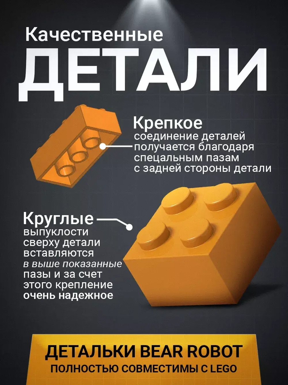 Конструктор Робот медведь Bear Robot