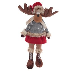 GAEM Игрушка набивная "Олень", L37 W20 H58/32 см, 2в.