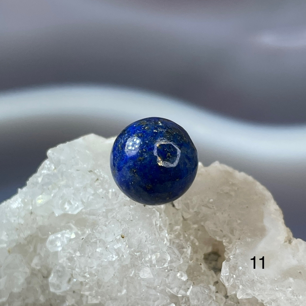 59421 Лазурит Бусина 9,5-10мм-86