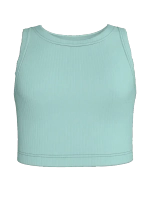 Летний кроп топ трикотажный детский варенка