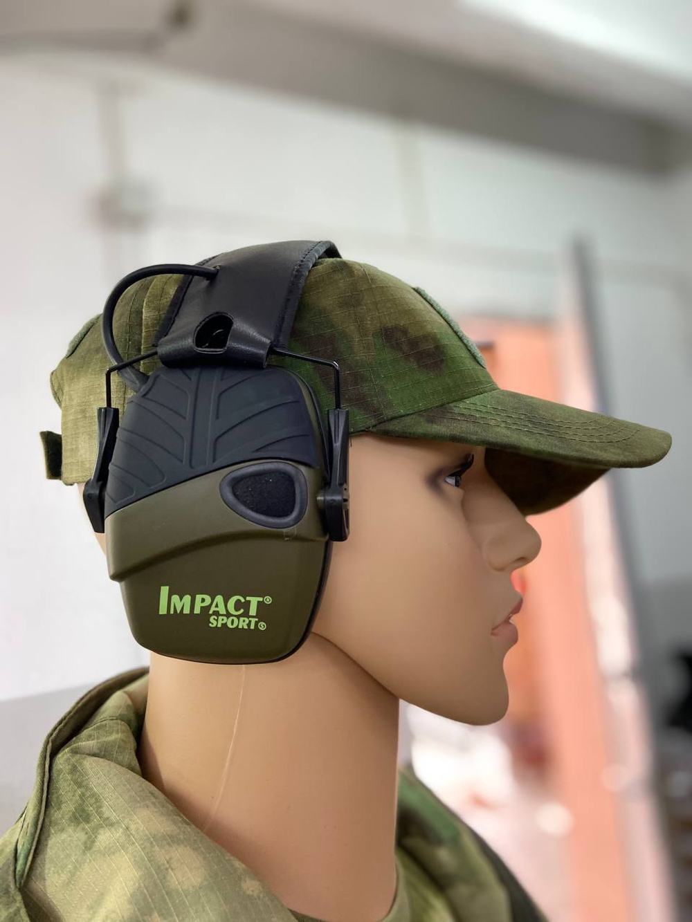 Наушники активные Howard Impact Sport /Олива