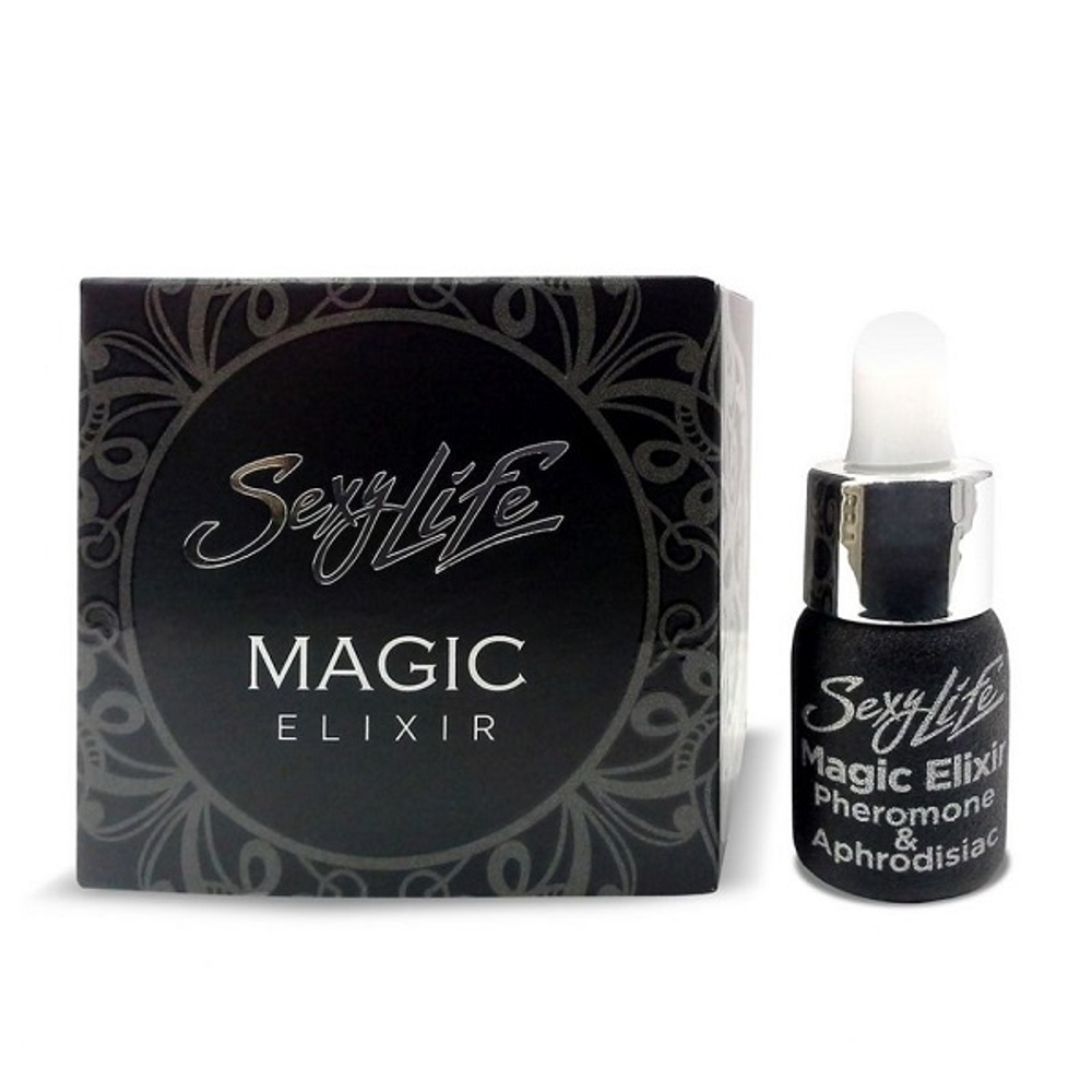 Эфирное масло-афродизиак с феромонами Парфюм престиж М Sexy Life Magic Elixir унисекс 5мл