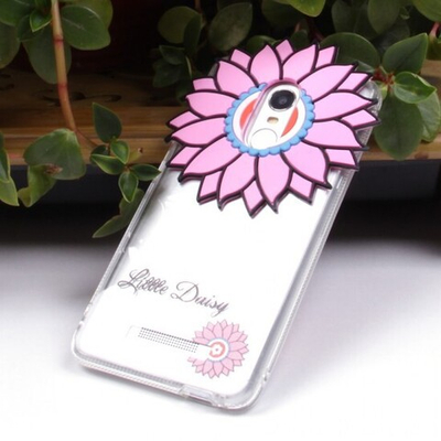 Силиконовый чехол "Цветы" для Xiaomi Redmi Note 3/3 Pro, 009870