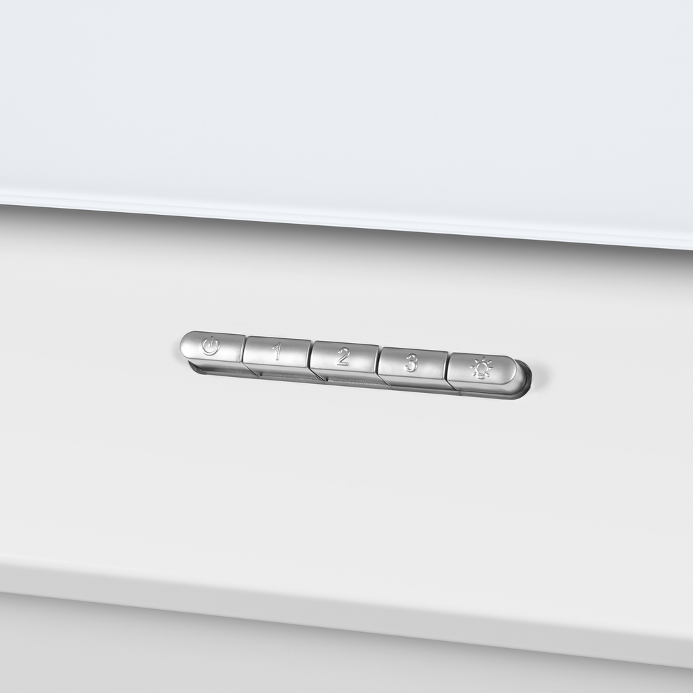 Кухонная вытяжка HOMSair BELL 50 белый фото 8