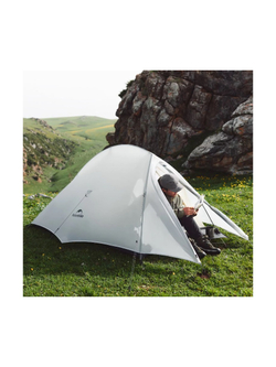 Палатка Naturehike Cloud Up UL Si 1-местная, алюминиевый каркас, серая