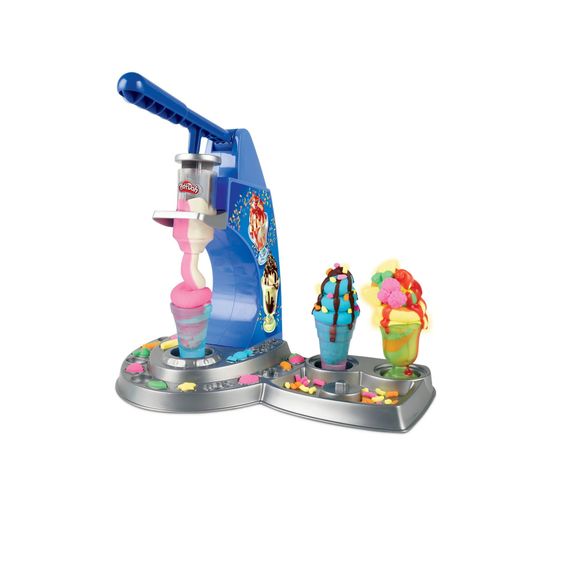 Play-Doh Rəngli Dondurma Dükanım E6688
