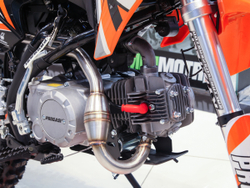 Питбайк PROGASI SMART 4 125CC ORANGE 17/14 (Полуавтоматическая КПП)