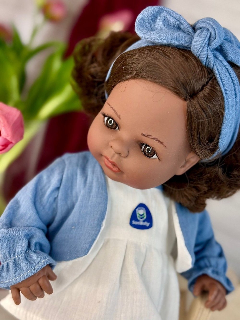 Кукла Berjuan мягконабивная 38см Sani Baby (3043)